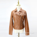 Women's Leather Biker Faux Leather